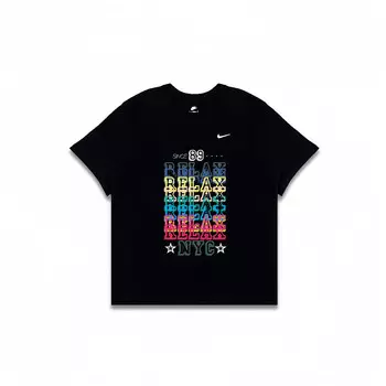 Футболка мужская черная Nike, черный