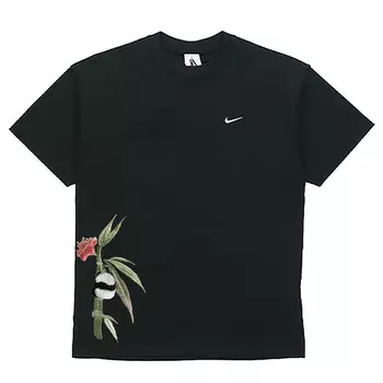Футболка мужская черная Nike, черный