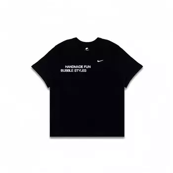 Футболка мужская черная Nike, черный