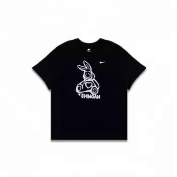 Футболка мужская черная Nike, черный