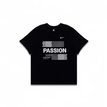 Футболка мужская черная Nike, черный