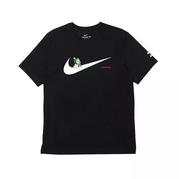 Футболка мужская черная Nike, черный