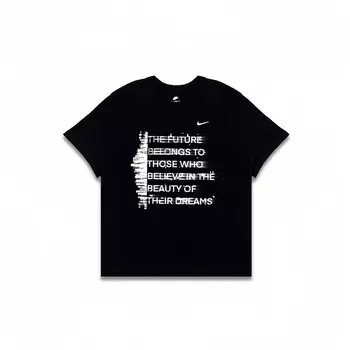 Футболка мужская черная Nike, черный