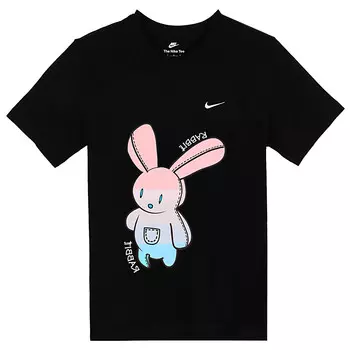 Футболка мужская черная Nike, черный