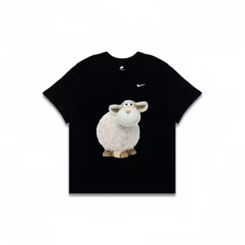 Футболка мужская черная Nike, черный