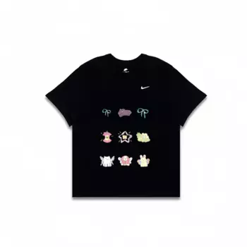Футболка мужская черная Nike, черный