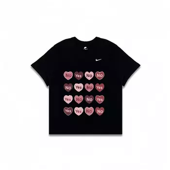 Футболка мужская черная Nike, черный