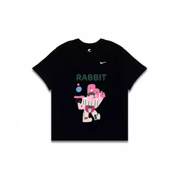 Футболка мужская черная Nike, черный