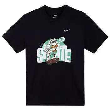 Футболка мужская черная Nike, черный