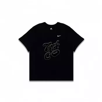Футболка мужская черная Nike, черный