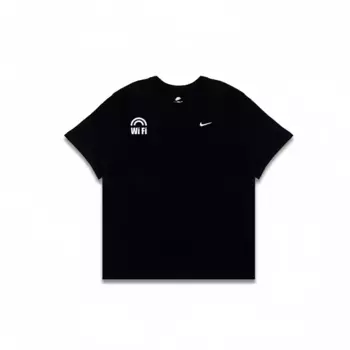Футболка мужская черная Nike, черный