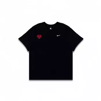 Футболка мужская черная Nike, черный