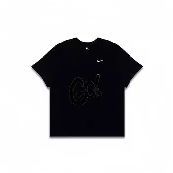 Футболка мужская черная Nike, черный