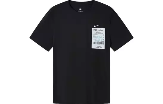 Футболка мужская черная Nike, черный