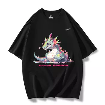 Футболка мужская черная Nike, черный