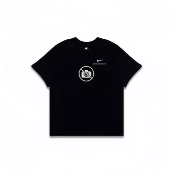 Футболка мужская черная Nike, черный