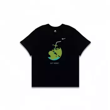 Футболка мужская черная Nike, черный