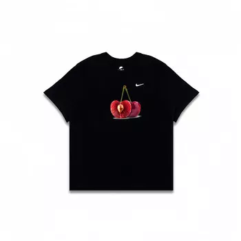Футболка мужская черная Nike, черный