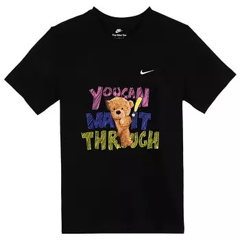 Футболка мужская черная Nike, черный