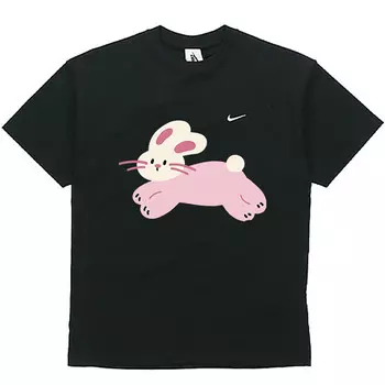Футболка мужская черная Nike, черный