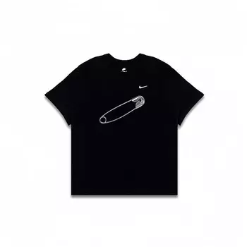 Футболка мужская черная Nike, черный