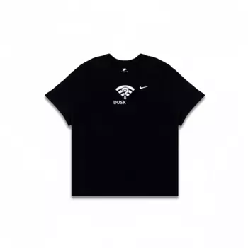 Футболка мужская черная Nike, черный
