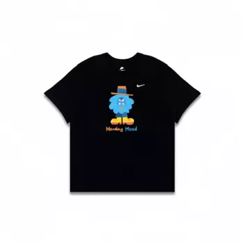 Футболка мужская черная Nike, черный