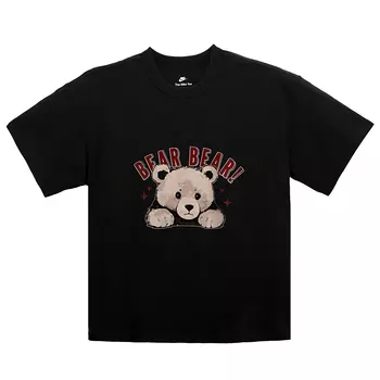 Футболка мужская черная Nike, черный