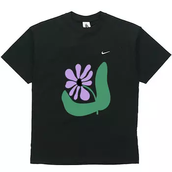 Футболка мужская черная Nike, черный