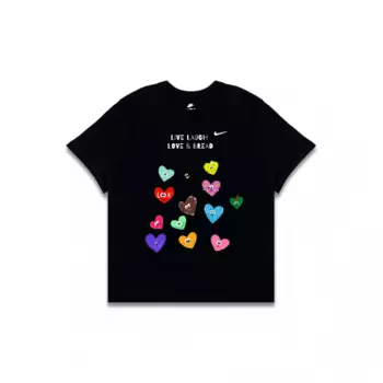 Футболка мужская черная Nike, черный