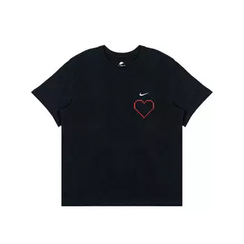 Футболка мужская черная Nike, черный