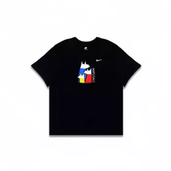 Футболка мужская черная Nike, черный