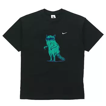 Футболка мужская черная Nike, черный