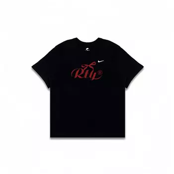 Футболка мужская черная Nike, черный