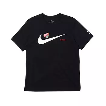 Футболка мужская черная Nike, черный