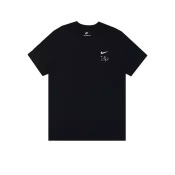 Футболка мужская черная Nike, черный