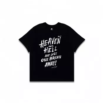 Футболка мужская черная Nike, черный