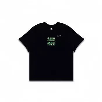 Футболка мужская черная Nike, черный