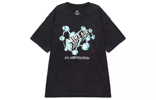 Футболка мужская черная Nike, черный