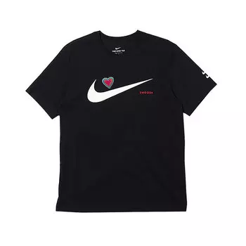 Футболка мужская черная Nike, черный