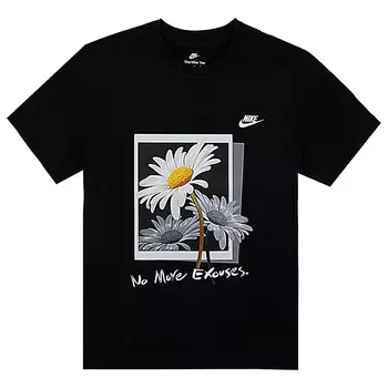 Футболка мужская черная Nike, черный