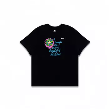 Футболка мужская черная Nike, черный
