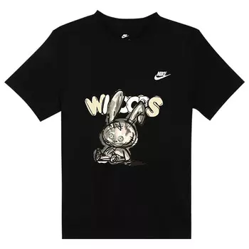 Футболка мужская черная Nike, черный