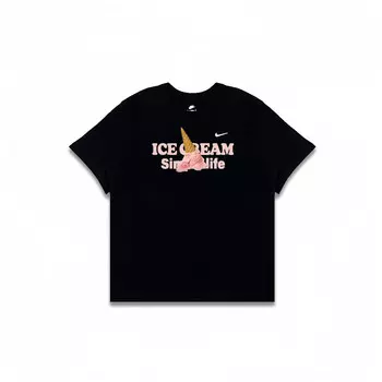 Футболка мужская черная Nike, черный