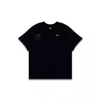 Футболка мужская черная Nike, черный