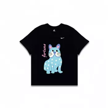 Футболка мужская черная Nike, черный