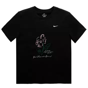 Футболка мужская черная Nike, черный
