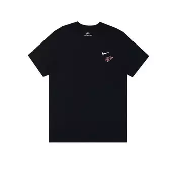 Футболка мужская черная Nike, черный
