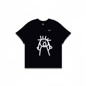 Футболка мужская черная Nike, черный