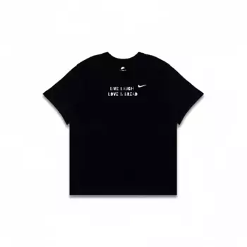 Футболка мужская черная Nike, черный